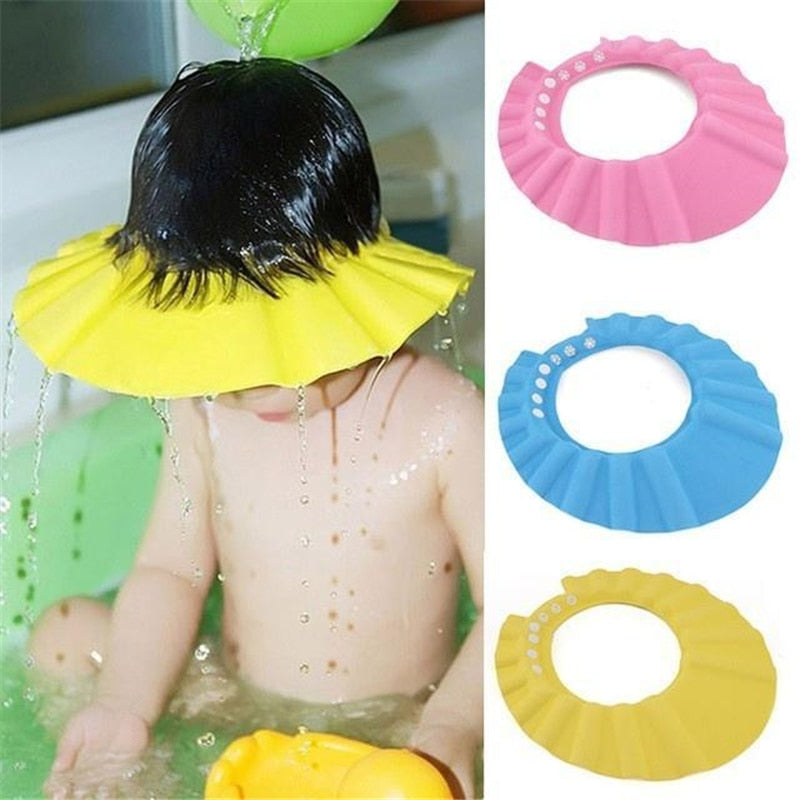 baby hair wash cap