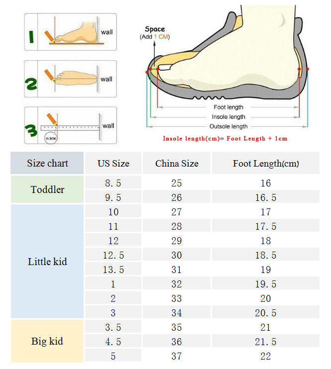 size 12 children's shoes in cm