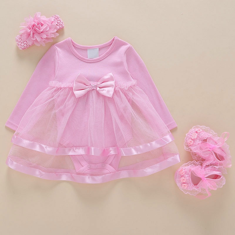 pink infant dress