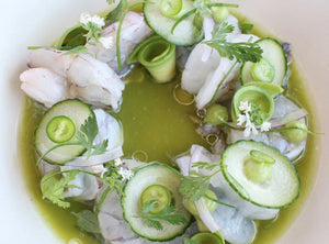 Aguachile verde de camarón - Recetas