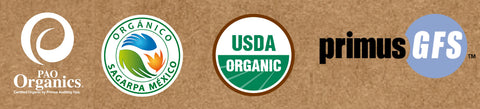 certificacion organica sagarpa, USDA organics primus GFS PAO organics