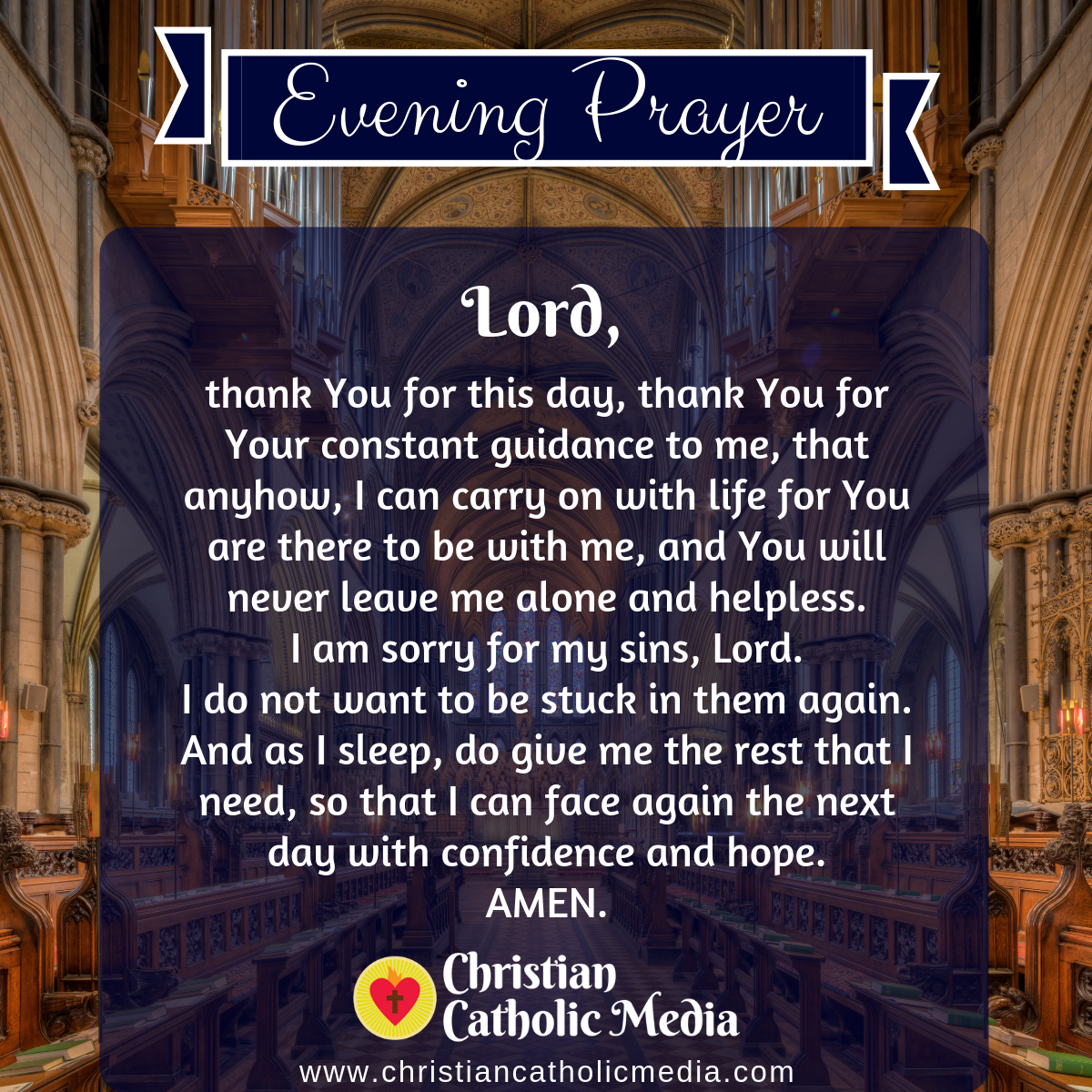 Evening Prayer Catholic Friday 12-27-2019 - Christian ...