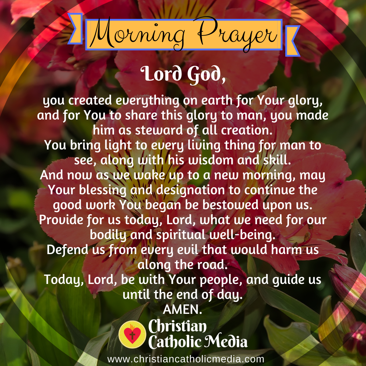 Morning Prayer Catholic Monday 4272020 Christian Catholic Media