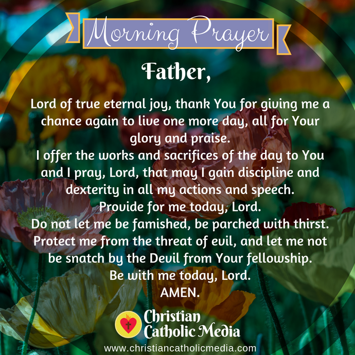 Catholic Morning Prayer Christian Catholic Media