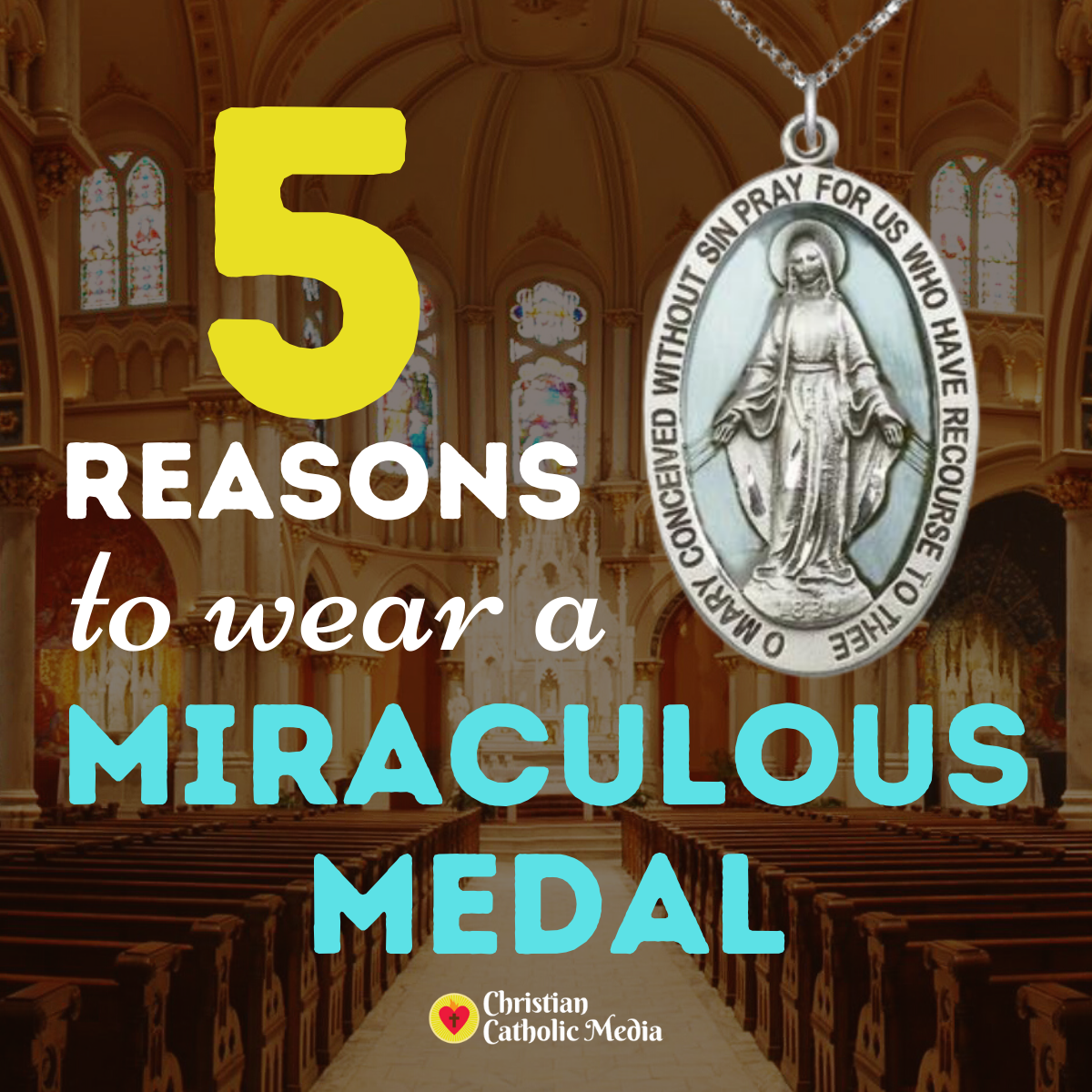 Miraculous Mary Medal from The Vatican