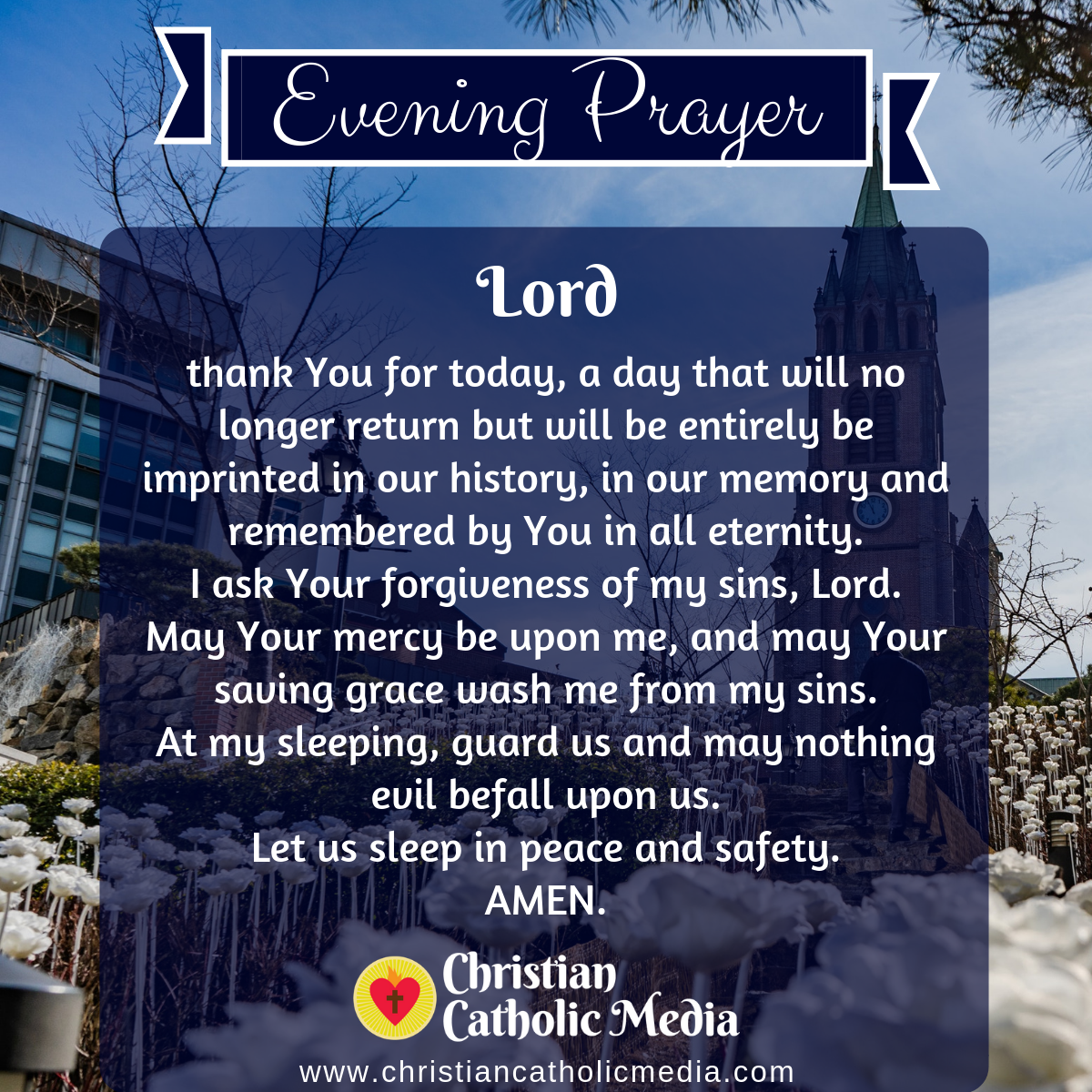 Evening Prayer Catholic Wednesday 4-15-2020