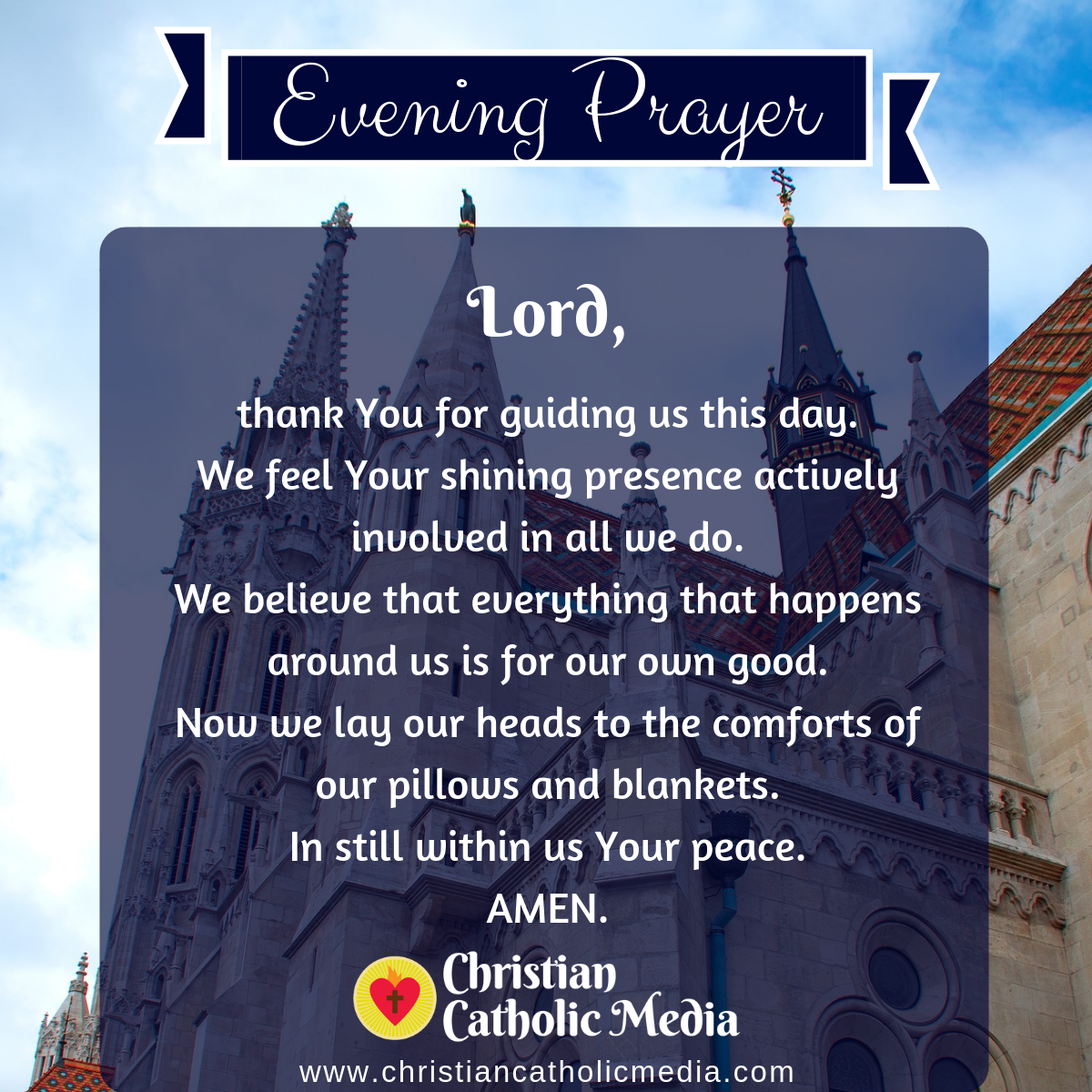 Evening Prayer Catholic Thursday April 22, 2021