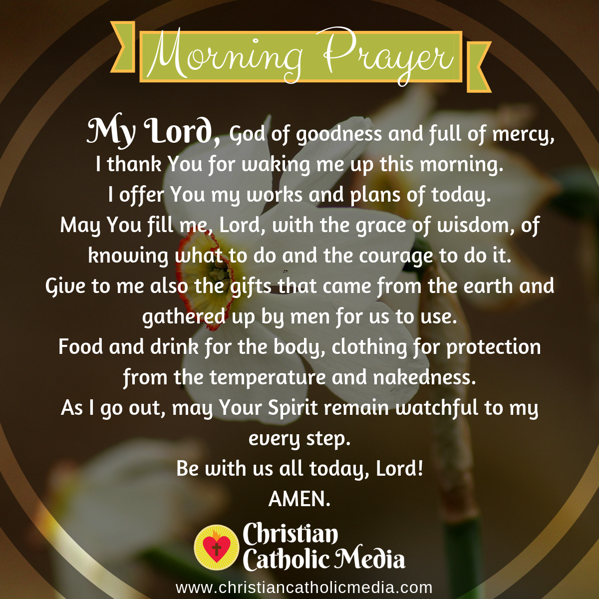 Catholic Morning Prayer Thursday 3-4-2021