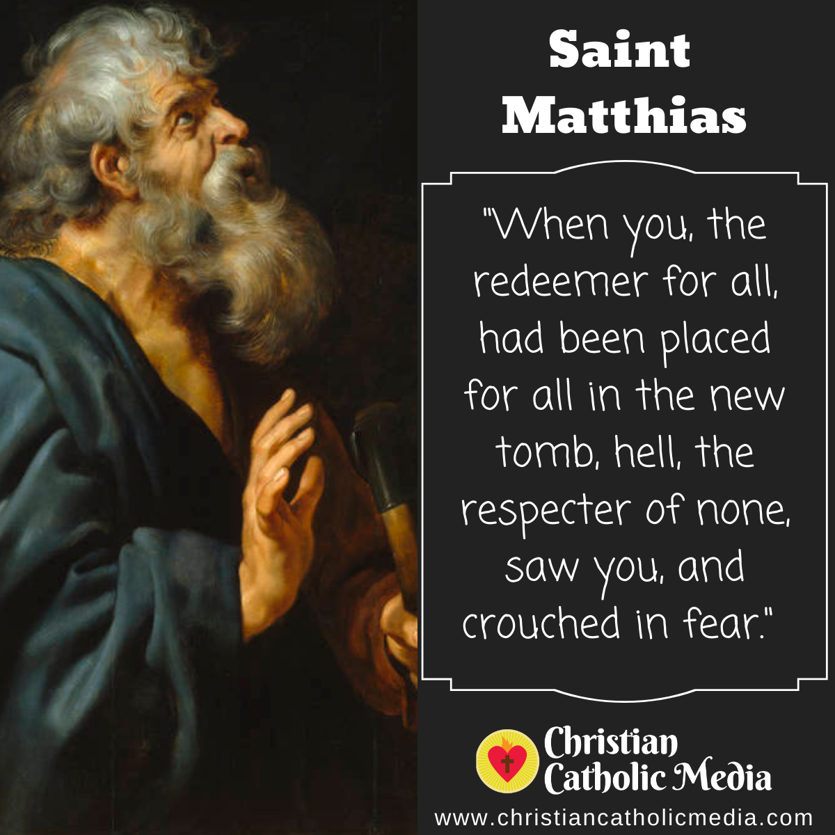 St. Matthias - Saturday May 14, 2022