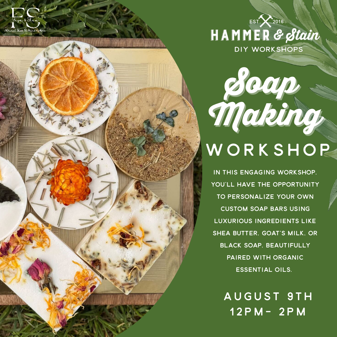 08.09.2025 (12pm)- Soap Making Workshop