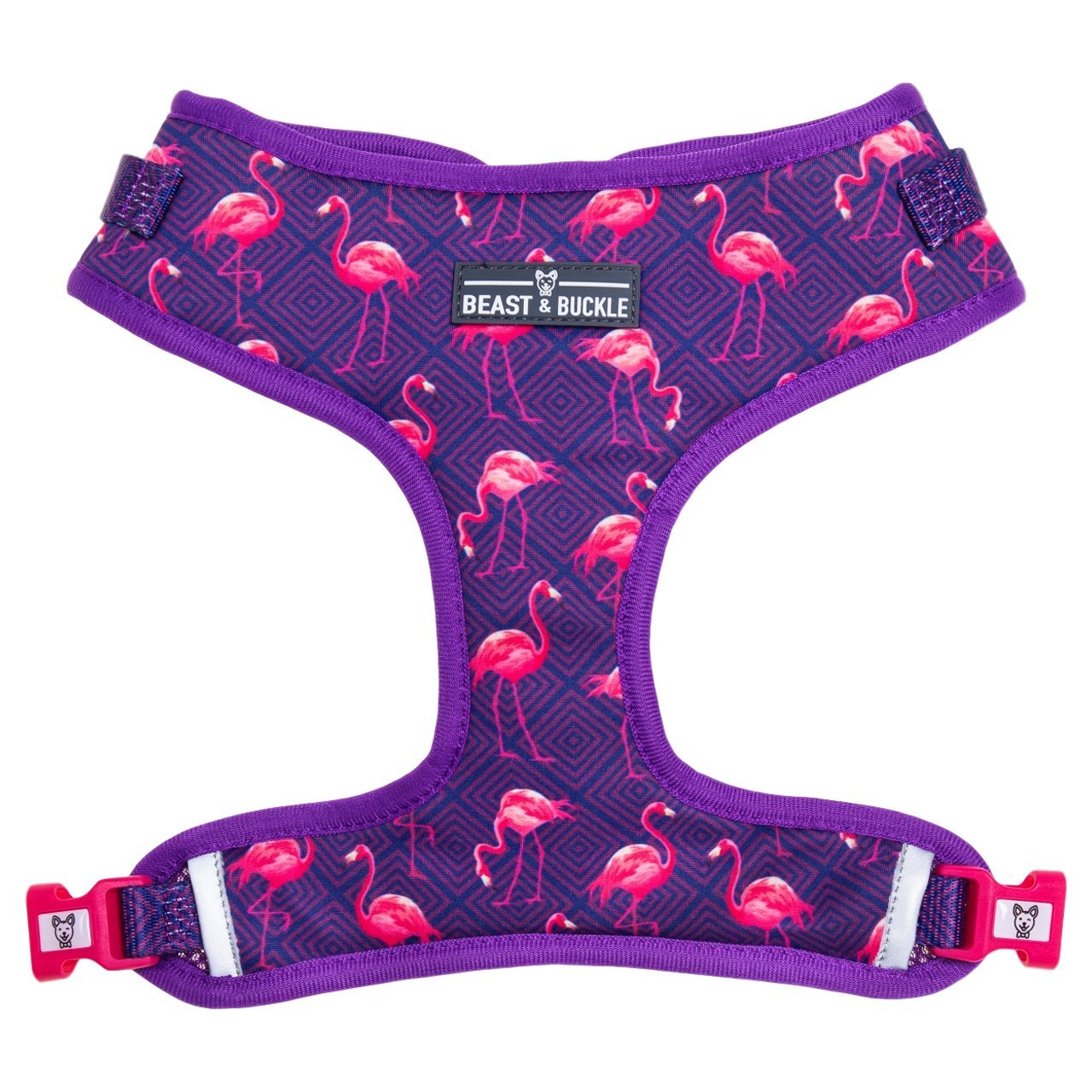 Flamingo Adjustable Dog Harness - Beast 