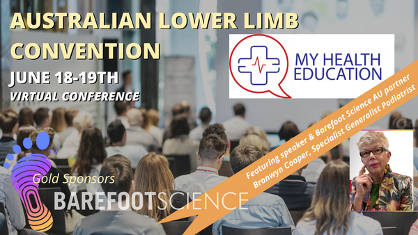 Australian Lower Limb Convention, sponsored by Barefoot Science