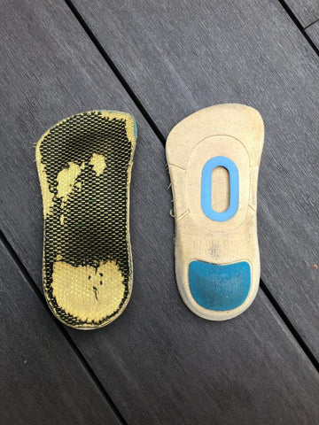 Insoles used by author