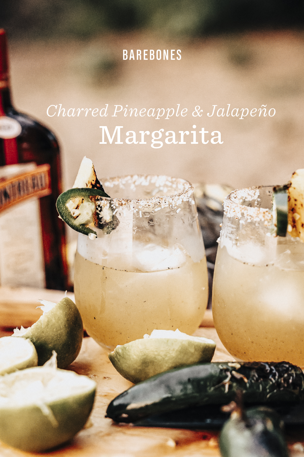 Charred Pineapple & Jalapeno Margarita