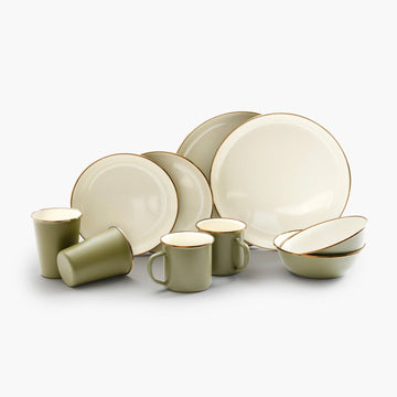 Enamelware Slate Gray Dishes, Shop Now