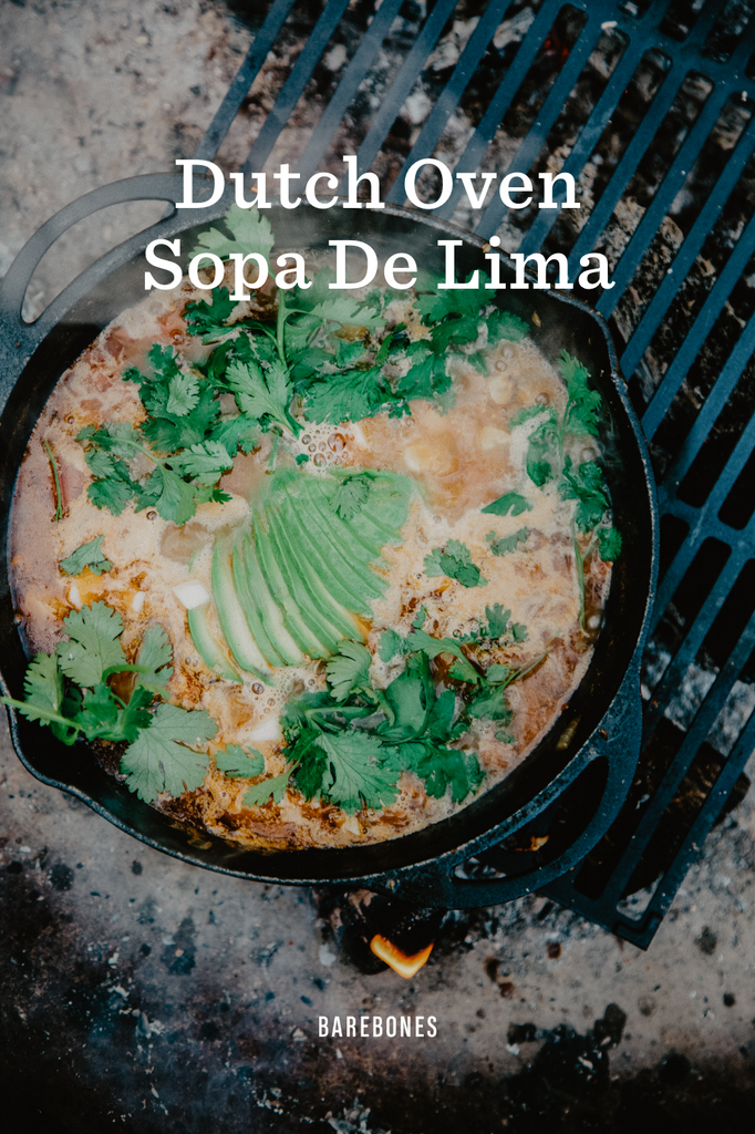 Sopa De Lima in Barebones cast iron dutch oven classic