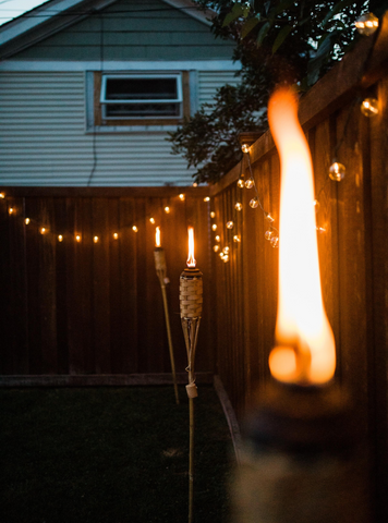 Experiment with outdoor lanterns