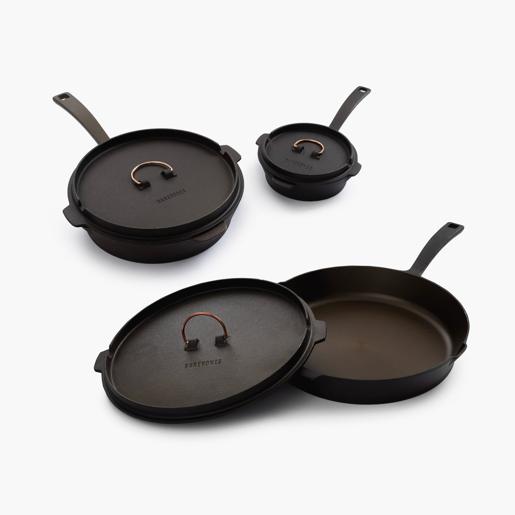 All-in-One Cast Iron Skillet - Three Sizes Available | Barebones