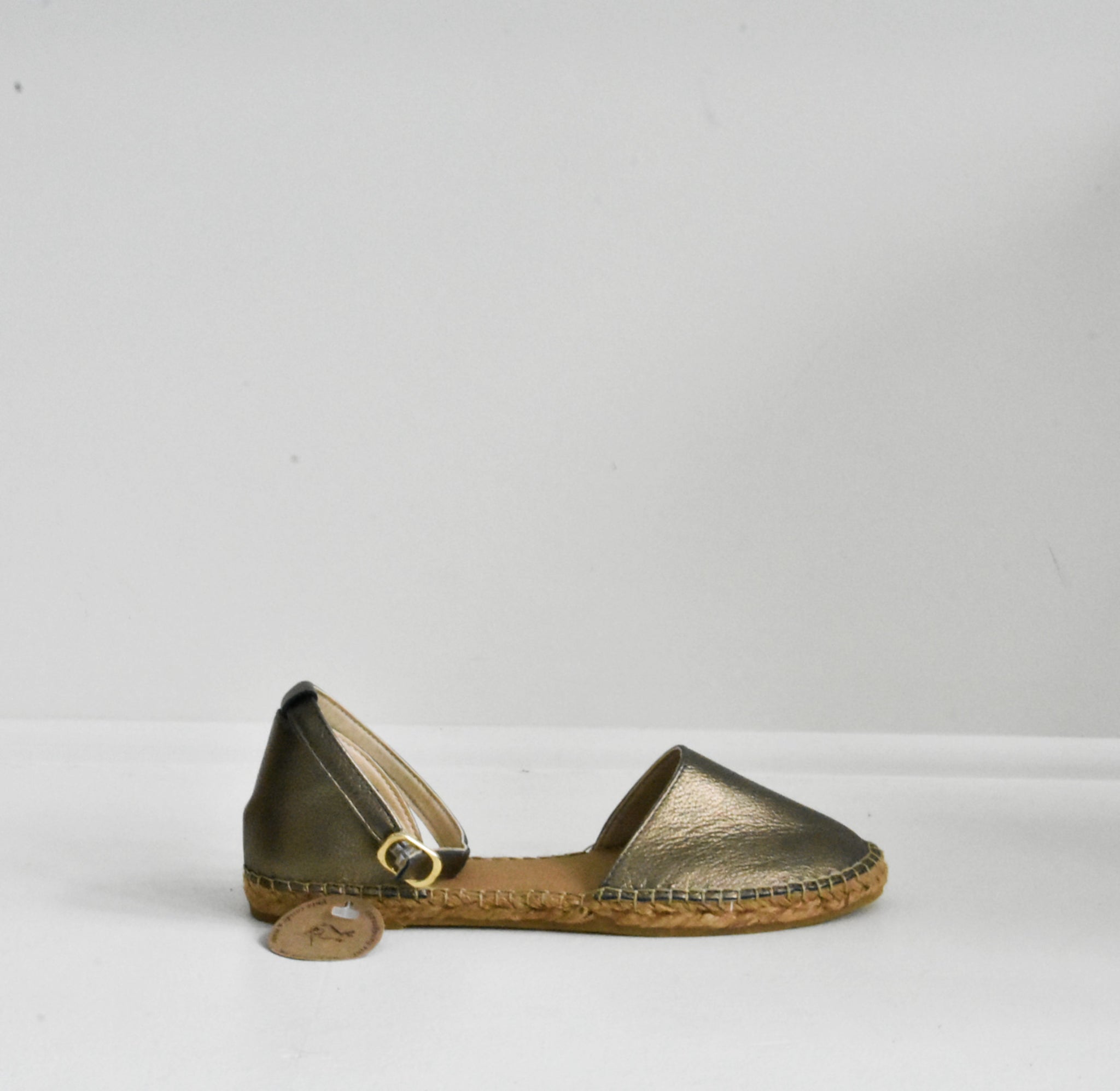 bronze espadrilles