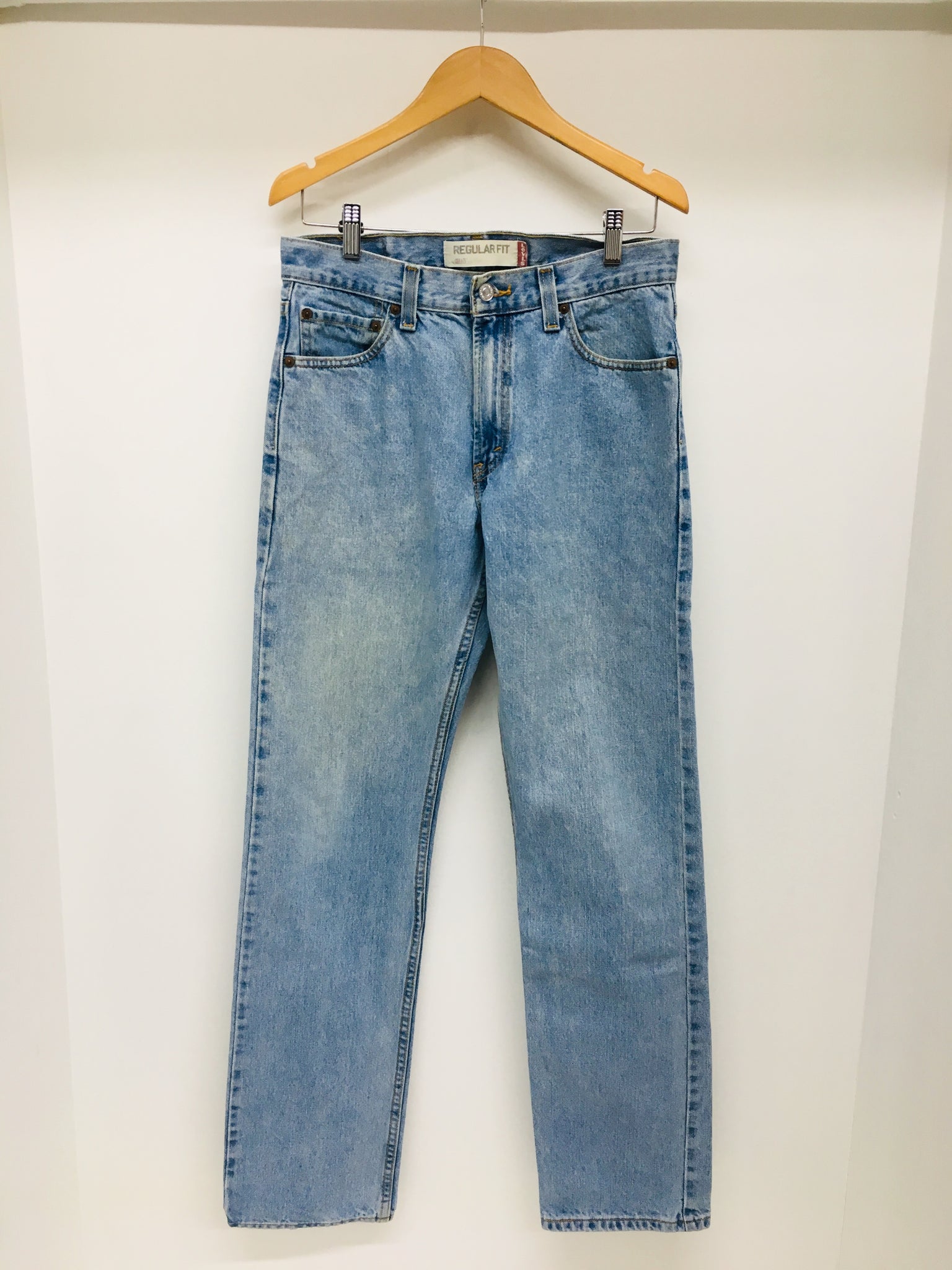 LEVIS 505 Vintage Light Wash Jeans Size 