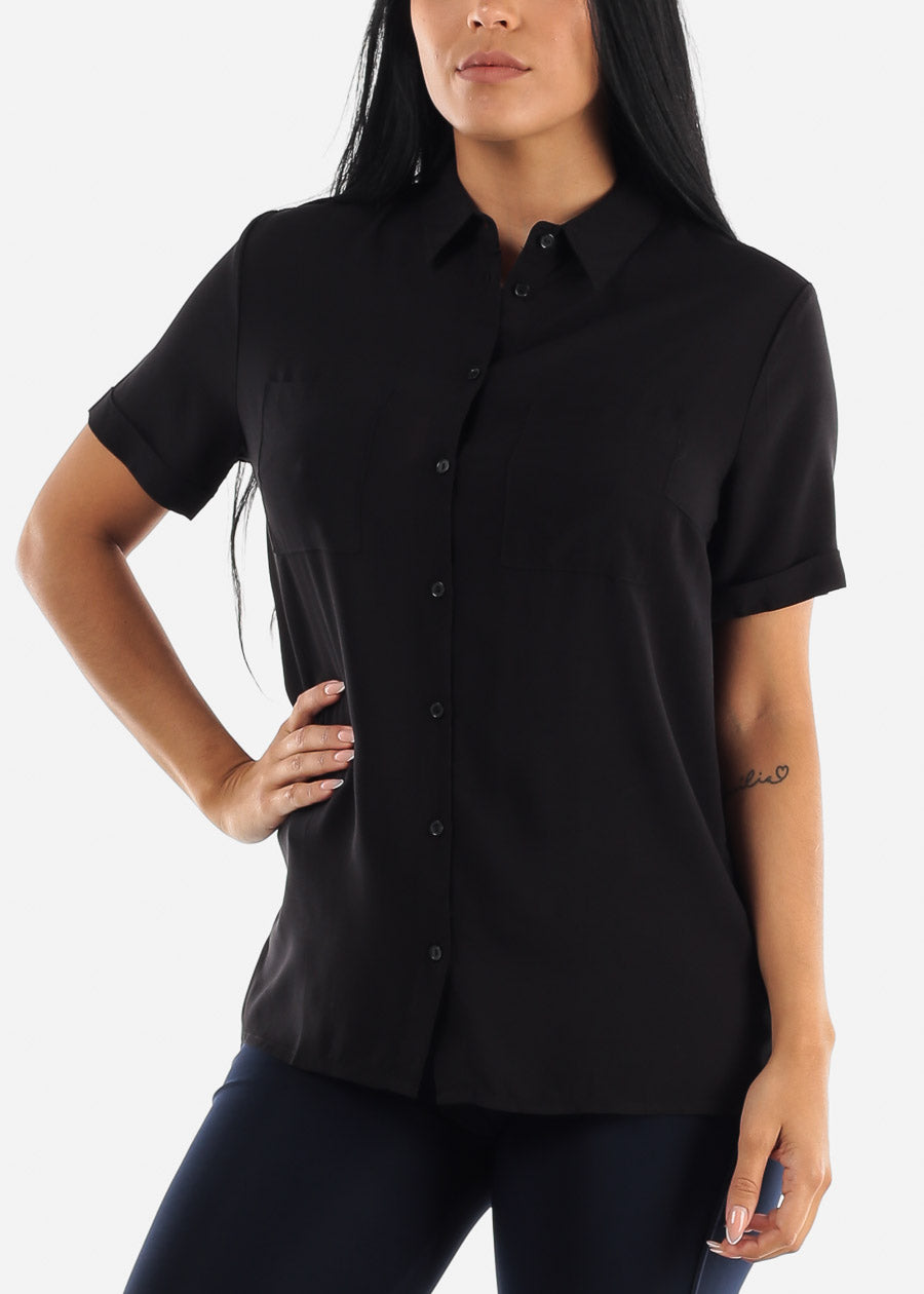 black dressy shirt