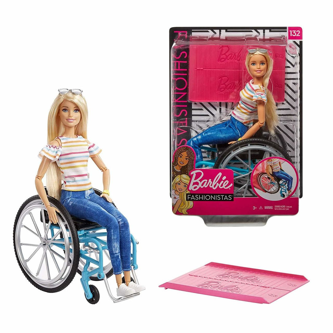 barbie in sedia a rotelle