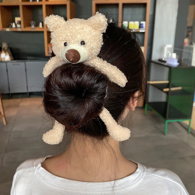 plush-hair-band-scrunchies-girls-fashion-animal-rabbit-bear-head-rope-ponytail-case-headbands-headwear-hair__PID:caa84b23-f107-490b-b6d6-d4e3368a2ca1