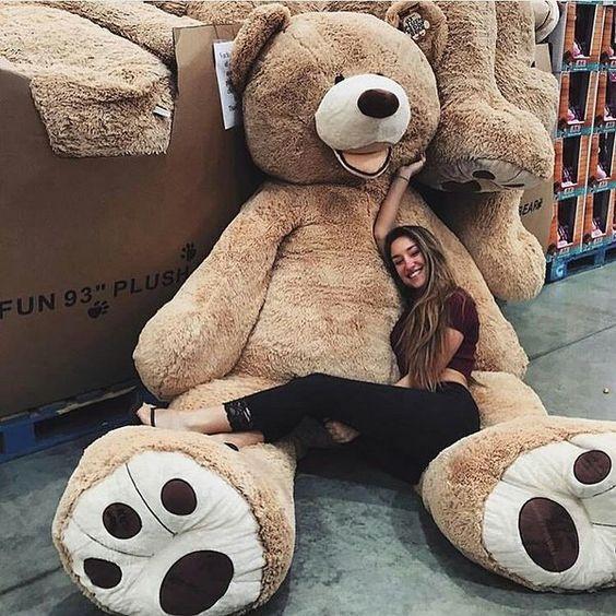 enormous teddy bear