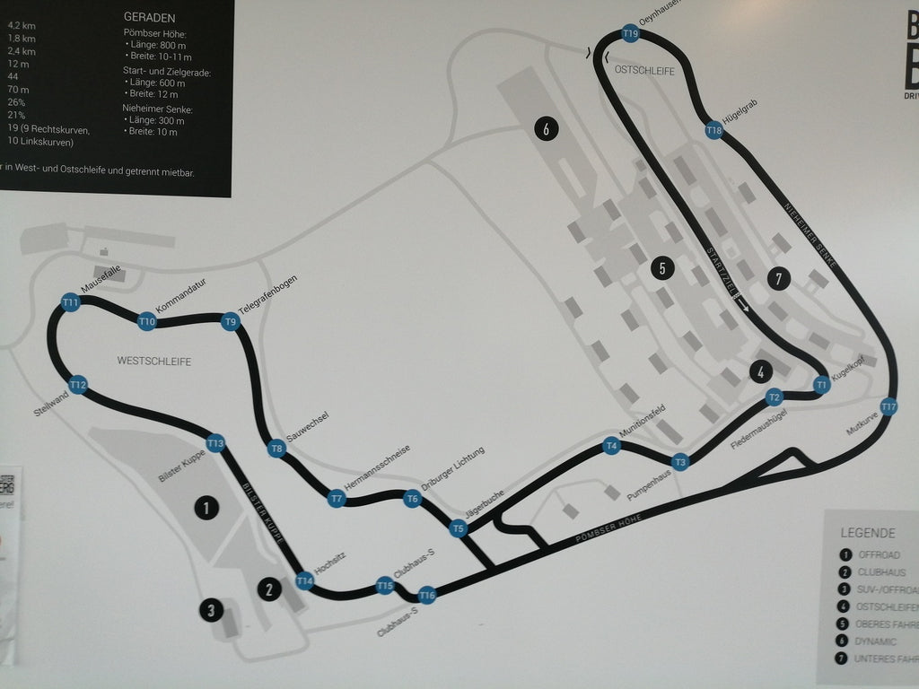 Bilster Berg Circuit Plan