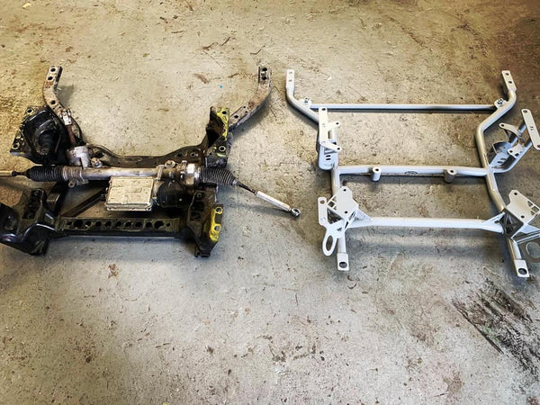 OEM vs Steeda K member for S550 Mustang