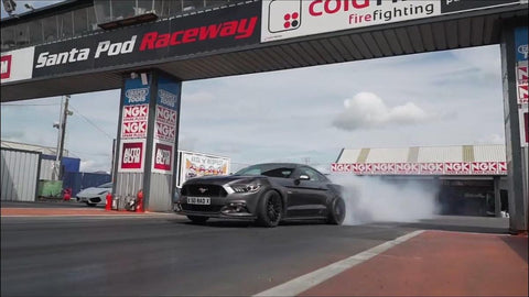 Owen Steeda equipped GT at Santa Pod