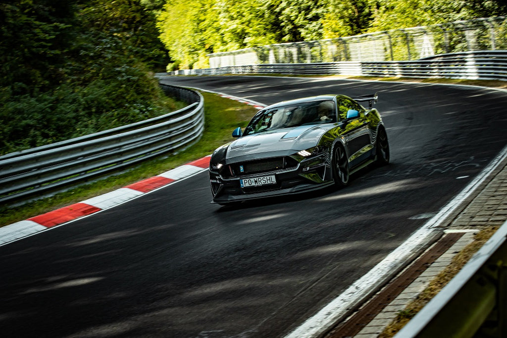 Piotrs GT Mustang Steeda modified on track at the Nurburgring