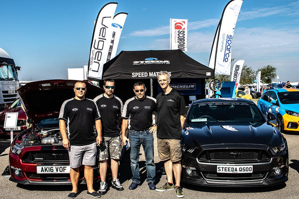 Hendy Performance team on the Steeda UK Stand at Ford Fair 2018
