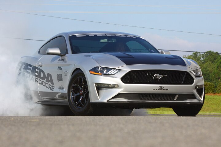 Steeda Silver Bullet Drag World Record NA Stock Block Mustang GT