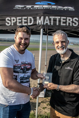 Steve Wins Speed Matters award at Steeda Driving Experience 6