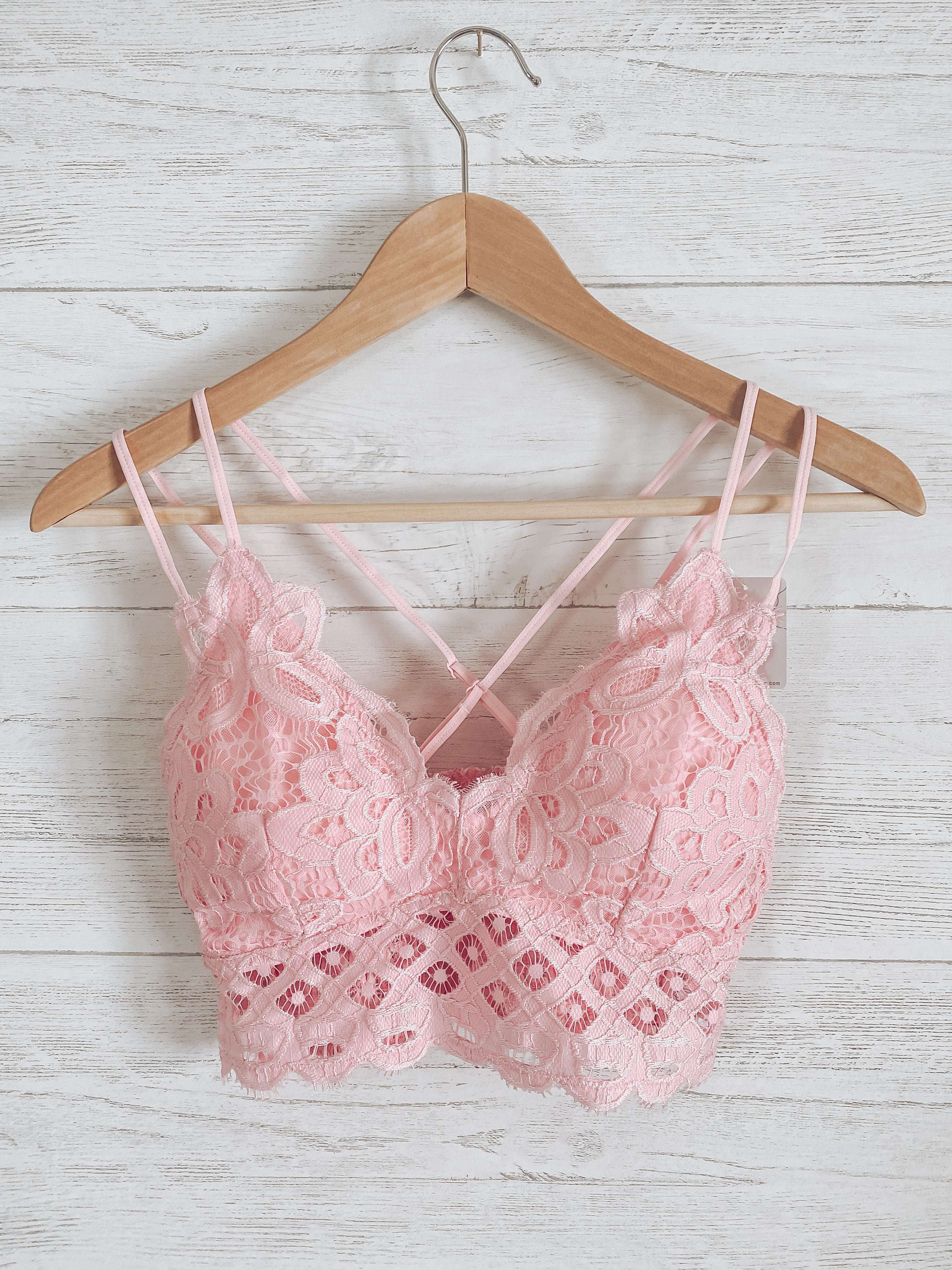 Lace Cami Bralette  Oak&Pearl Clothing Co Canada Boho Boutique