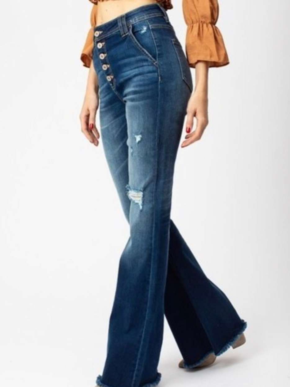 kancan bell bottom jeans