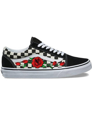 classic vans with roses