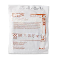 Encore MicrOptic Latex Standard Cuff Length Surgical Glove Nav Image 13