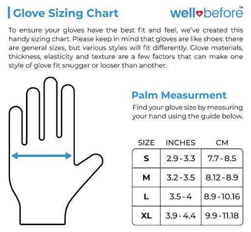 Gloves Sizing Chart