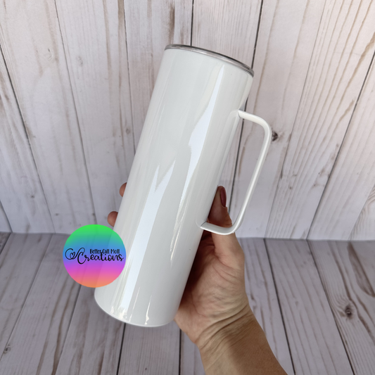 40oz Handle Glossy Sublimation Tumbler – Better Call Moll Craft Shop