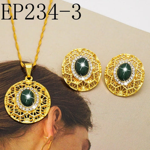 Image of 2021 Fashion Statement Earrings Big Geometric Round Earrings For Women Hanging Dangle Earrings Drop Earing Modern Female Jewelry