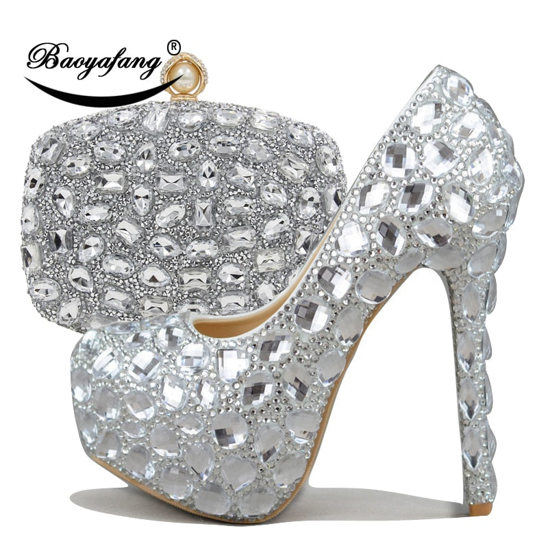 ladies wedding shoes and bags