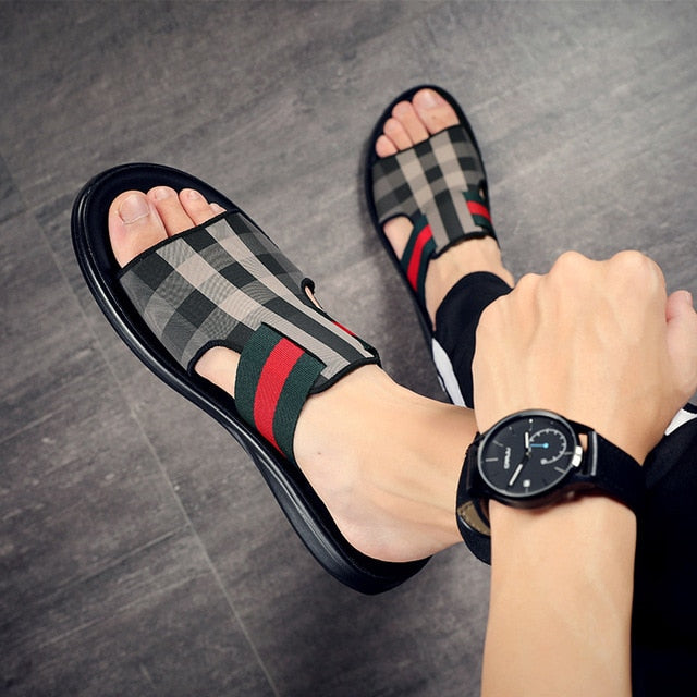 outdoor beach sandals men's trend wear 