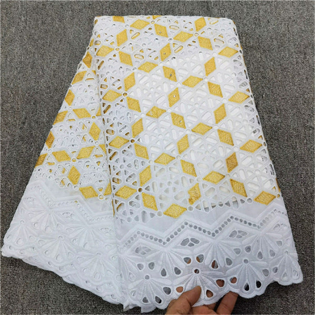 cotton lace fabric for sale