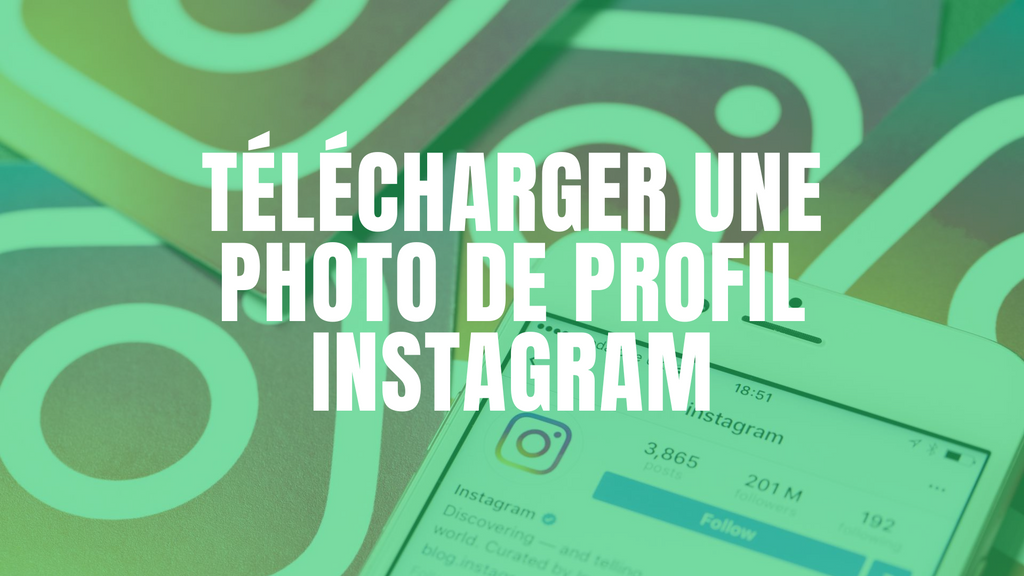 Télécharger une photo de profil Instagram