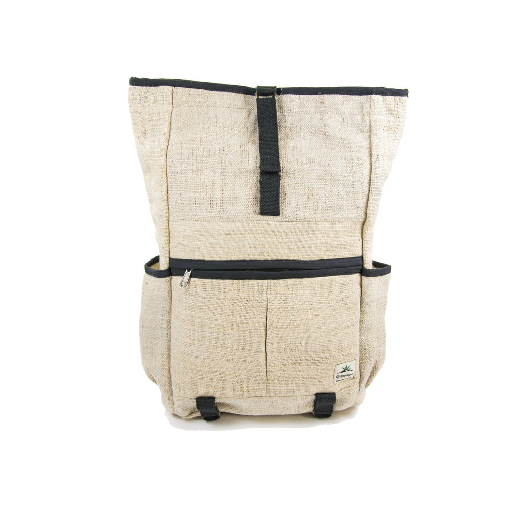 Hempalaya handmade hemp backpack