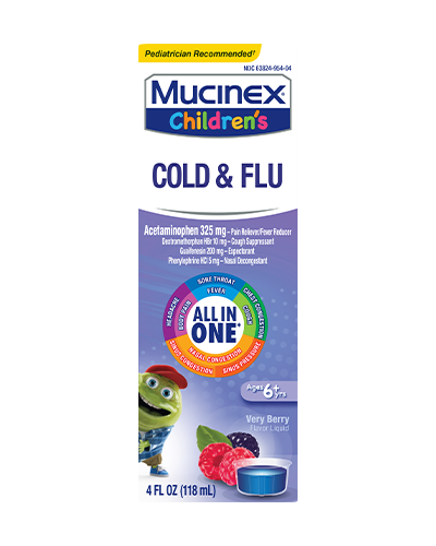 Children’s Cold & Flu (All-in-One) Very Berry Flavor