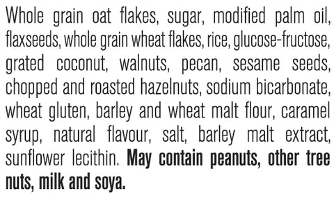 omega nuts and seeds ingredients