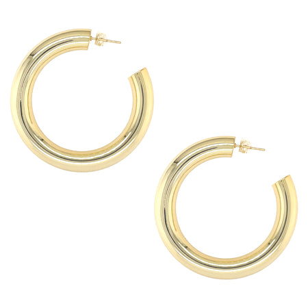 Hoop Earrings - Gold Hoop Earrings | Jennifer Miller Jewelry